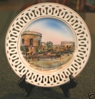 CARLISLE COURTHOUSES, England Collector Souvenir Plate