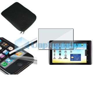   Cover Shield+ Touch Pen+ Black Case Bag for Archos 101 Internet Tablet