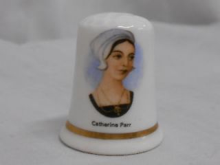 Catherine Parr Picture THIMBLE ~ 6th Wife of Henry the VIII ~