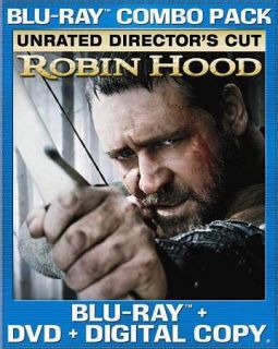 BLU RAY ROBIN HOOD UNRATED DIRECTORS CUT 2 DISC SET RUSSELL CROWE NEW 