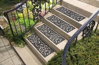Stair Treads Butterfly Pattern Set of 4 New