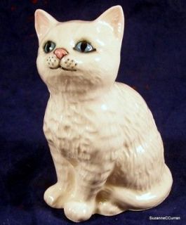 Vintage Royal Doulton 4 White Cat Figurine