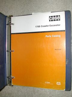 CASE 170B EXCAVATOR PARTS MANUAL BOOK CATALOG HYDRAULIC HOE 8 3091 W 