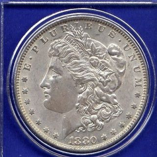 1880 O Morgan Silver Dollar Uncirculated BU Mint State Rare Key Date 
