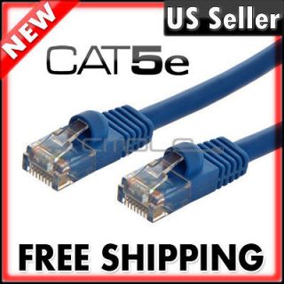   Speed Cat 5 Cable RJ45 Ethernet LAN Network Cat5 Cat 5e Patch 75 FT
