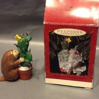Strange and Wonderful Love Hallmark Christmas Ornament MIB 1993 Cactus 