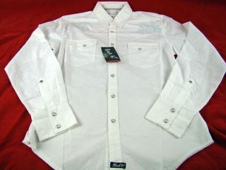 Mens Wrangler Rock 47 Shirt Embroidered long sleeve shirt NWT Any Sz S 