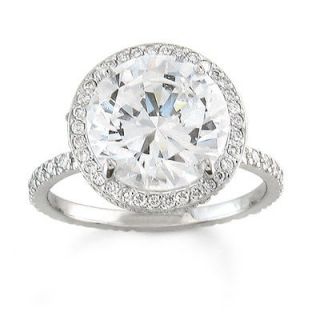 pave diamond engagement ring in Diamond