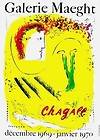 Galerie Maeght, 1969 Ltd Ed Exhibition Poster, Marc Chagall