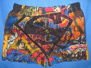 SUPERMAN Clark KENT movie Comic Book MENS New Boxer Shorts UNDERWEAR S 