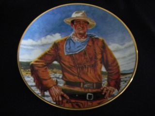   WAYNE Collector Plate THE DUKE Franklin Mint Heirloom Series TANENBAUM