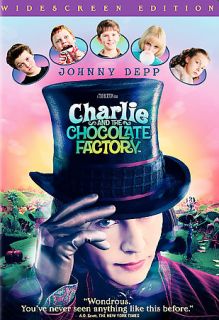 Charlie and the Chocolate Factory DVD, 2005, Widescreen