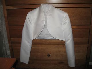 Davids Bridal Bolero Jacket Wedding Dress Ivory Size 1x Stunning PLUS 
