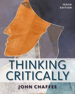 Thinking Critically by John Chaffee 2011, Paperback