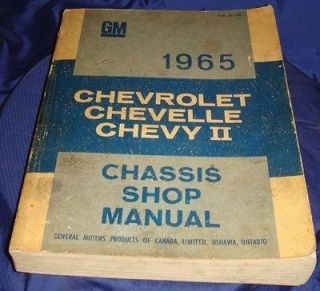 BH750 1965 65 Chevrolet Chevy Chev Chevelle Chevy II Chassis Shop 