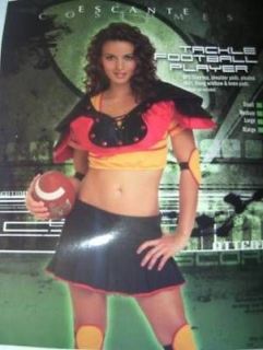   Tackle Football Player Halloween Costume Skirt Pads Ladies S M L XL