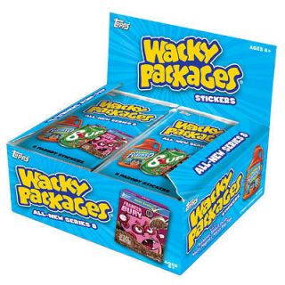 2011 Topps Wacky Packages Series 8 Sealed 24 Pack Box