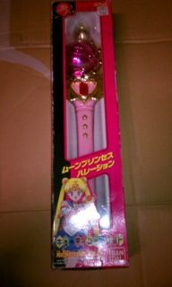 Sailor moon cuty Moon rod sailormoon wand stick VG condition bandai