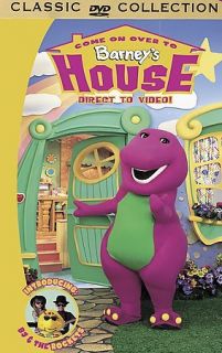 Barney   Come on Over to Barneys House (DVD, 2000) Used
