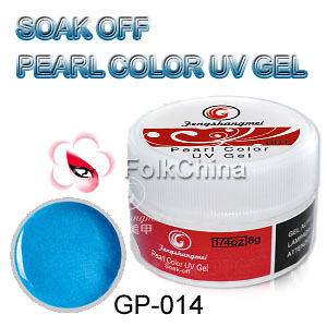 Soak off Pearl Color UV Gel  Extraordi​nary Covering Power And 