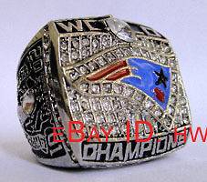 2001 NFL New England Patriots BRADY SUPER BOWL World Championship 