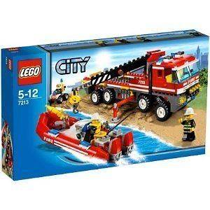 LEGO 4568003 City Set #7213 OffRoad Fire Truck & Fireboat