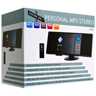  Alarm Clock Personal  Stereo CD Music Player Radio Remote Control