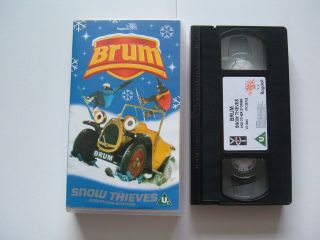 SNOW THIEVES AND OTHER STORIES childrens VHS video cassette BRUM