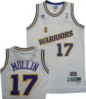 Chris Mullin Golden State Warriors Swingman Jersey Large WHITE