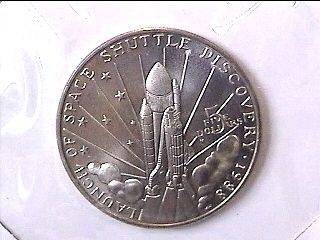 Space Shuttle Discovery 5 Dollar Commemorative Coin