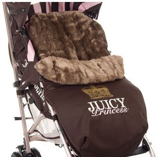 Brand New JUICY COUTURE MACLAREN Stroller/Buggy Footmuff Authentic