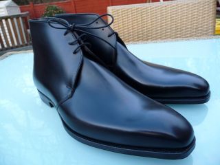 C173 George Cleverley   UK 11 E   NATHAN Chelsea Boots   Black Calf