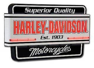    Davidso​n Superior Quality Neon Sign / New Retro Look Collectible