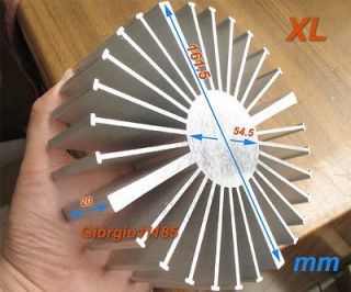 pc up to 50W Watt LED Aluminium Heatsink Round XL 10W 20W 30W 45W 