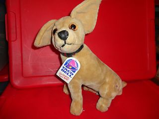TACO Bell Authentic 11 Chihuahua Dog 1998 Plush Stuffed Animal