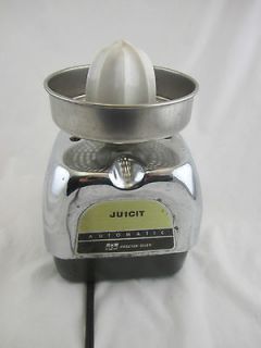   Juicit Automatic Proctor Silex juicer SCM metal electric chrome