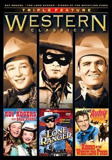 Westerns Classics Triple Feature Roy Rogers with Dale Evans The Lone 