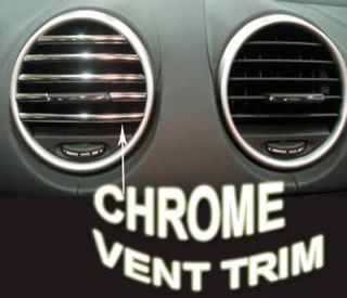 Chrome AC VENT TRIM Molding Interior pontiac 2
