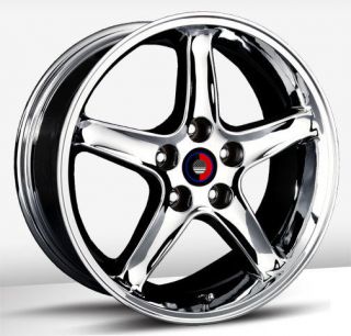 16x8 OE Concepts Cobra R Replica Chrome Wheel/Rim(s) 4x108 4 108 4x4 