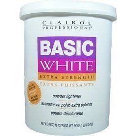 CLAIROL Professional Basic White Extra Strength Powder Lightener 1lb 