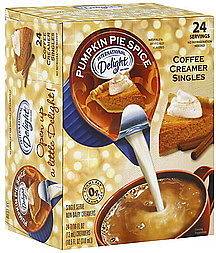 International Delight Pumpkin Spice Coffee Creamer Singles 24 servings