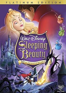 Sleeping Beauty DVD, 2008, 50th Anniversary 2 Disc Platinum Edition 