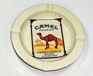 Retro Vintage Collectible Camel Cigarette Tin 5 Ashtray
