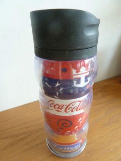 Coca Cola Travel Insulated Bottle Cup Mug Royal Caribbean Int