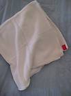 Amy Coe white cable knit sweater baby blanket squares crib security 