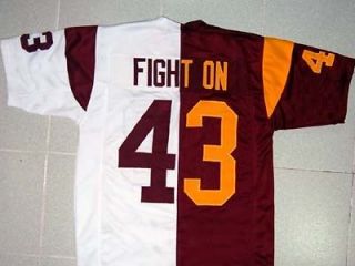   & # USC TROJANS COLLEGE FOOTBALL JERSEY FIGHT ON ANY NAME