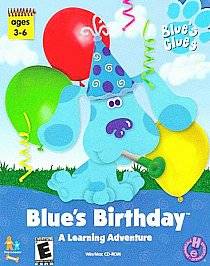 Blues Clues Blues Birthday    A Learning Adventure PC