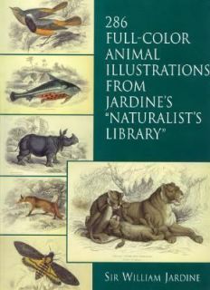 286 Full Color Animal Illustrations From Jardines Naturalists 