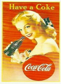 COCA COLA Have a Coke Retro Vintage HQ Fridge Magnet *04