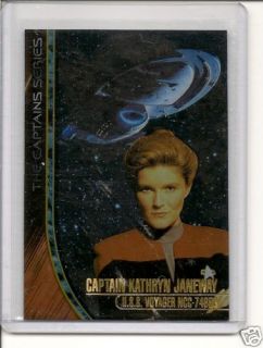 Star Trek Voyager Captains Series Janeway1101/12​00 card